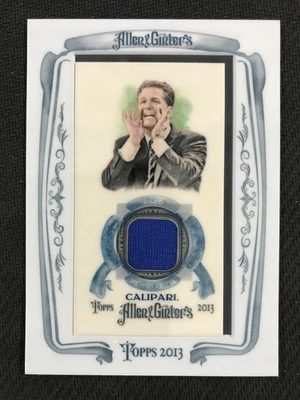 2013 Topps Allen & Ginter #NBR-JC John Calipari Framed Mini Relic Wildcats - Image 1 of 2