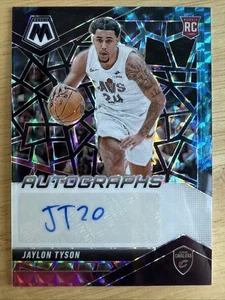 2024/25 Panini Mosaic Choice Jaylon Tyson Nebula Auto RC Rookie 1/1 Mint Cavs 🔥 - Picture 1 of 2