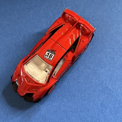 MACCHININA AUTO MODELLINO - 7 X 3 CM - ALLOY CAR ROSSA N. 18 NEW EDITION - Immagine 1 di 4