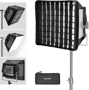 NEEWER 12.6"x11.6" Softbox Diffuser fr NL660 RGB660 PRO II LED Video Light Panel - Picture 1 of 8