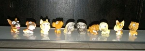 Big Head 1" Toy Dogs Miniature Set of 10~~ Numbered - Picture 1 of 5
