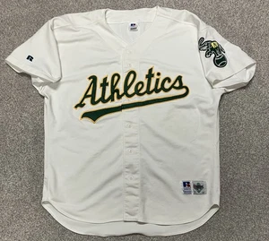 Oakland Athletics Vintage Authentic Russell Athletic MLB Trikot 52 Project LESEN - Bild 1 von 7