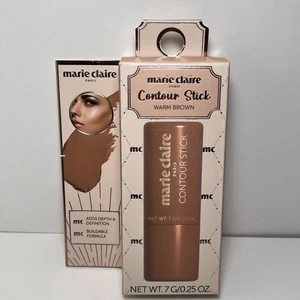 Marie Claire Contour Stick - Warm Braun aufbaubare Formel fügt Tiefe hinzu 0,25 Oz. Neu im Karton - Bild 1 von 7