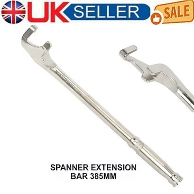 Universal 385MM Spanner Extender Extension Bar Wrench Power Bar Tool UK - Image 1 of 4