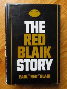 Entrenador del Ejército Earl "RED" BLAIK STORY " 1960 1ª Edición Libro West Point 121-32-10 Record - Imagen 1 de 18