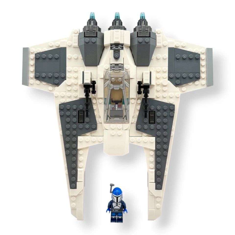 LEGO Star Wars: Mandalorian Fang Fighter Ship ONLY (75348) with Pilot Minifigure - Image 1 of 4