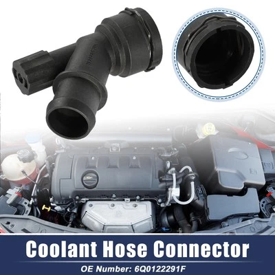 Flange de mangueira de líquido de arrefecimento do radiador compatível com Volkswagen Beetle 2003-2010 - Imagem 1 de 4