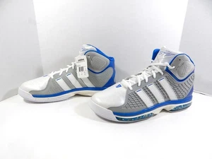 Zapatos de baloncesto LA Lakers Adidas Dwight Howard AdiPower Howard Midtop grises 17 - Imagen 1 de 6