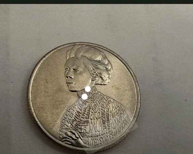 2023 P Mint Jovita Idar Quarter Dollar Error Coin 'In Cod We Trust' - Image 1 of 1