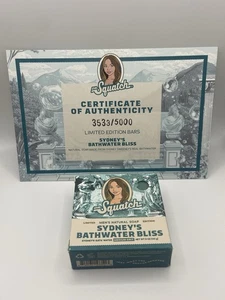 Dr. Squatch x Sydney Sweeney "Sydney's Bathwater Bliss" Seife LE 3533/5000 - Bild 1 von 6