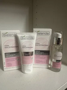 Bielenda Couperose Sensitive Skin Cream With Corrective Pigment 50ml and serum - Picture 1 of 1