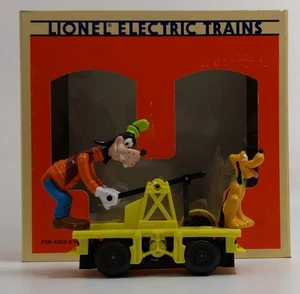 Lionel 6-18425 O Gauge Disney Goofy & Pluto Operating Handcar LN/Box - Picture 1 of 8