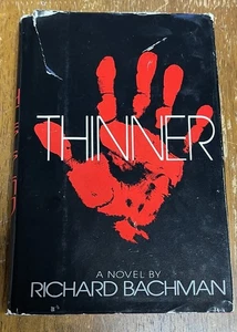 Stephen King Thinner as Richard Bachman NAL 1984 1st Edition 5th Printing HC/DJ - Picture 1 of 12