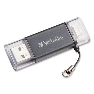Verbatim 49301 64 GB Store 'n' Go USB Flash Drive for Apple Lightning Device New - Picture 1 of 6