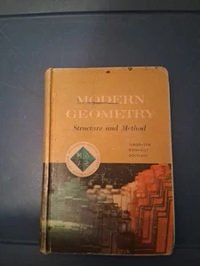 Modern Geometry Structure And Method 1963 By Jurgensen, Donnelly, & Dolciani - Imagen 1 de 23