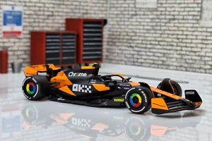 F1 MCLAREN MCL38 2024 LANDO NORRIS 1:43 Scale Model DAMAGED BOX WINDOW - Bild 1 von 6