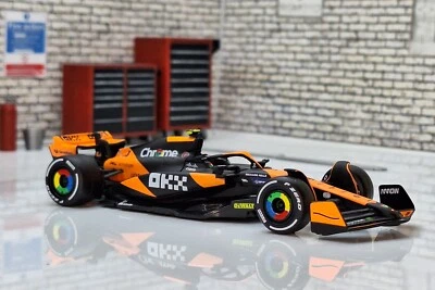 Modelo F1 MCLAREN MCL38 2024 LANDO NORRIS escala 1:43 Foto 1 de 4