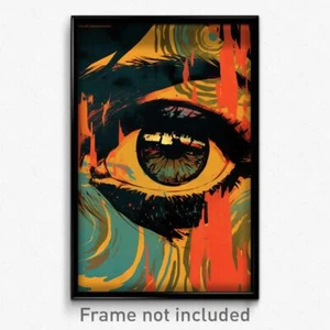 Russian Movie Poster - Pristine Firth (Russia Psychedelic Art Retro Film Print) - Picture 1 of 1