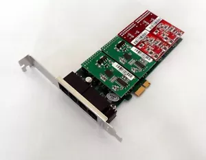 Tarjeta Asterisk PCI-E analógica de 4 puertos Atcom AXE400P-22 con 2 FXS 2 FXO - Imagen 1 de 1