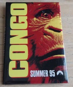 Kongo Werbe Pin 1995 Film Film basierend auf einem Michael Crichton Buch Tim Curry - Bild 1 von 3