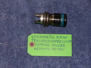 KENNAMETAL KM40 TENSION/COMPRESSION TAPPING HOLDER #KM40TC160 MEU - Picture 1 of 6