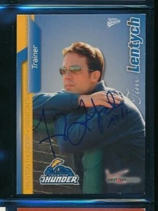 2010 Multi-Ad #5 Tim Lentych Trenton Thunder Signed Autograph (LL22) SWSW - Picture 1 of 2