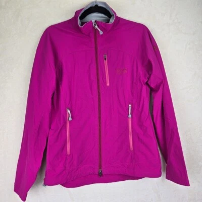 Mountain Hardwear Womens Lightweight Jacket Medium Pink Outdoors Hiking Utility - Image 1 of 4