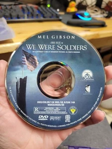We Were Soldiers (DVD, 2002) Mel Gibson Sam Elliott Disc Only - Picture 1 of 2