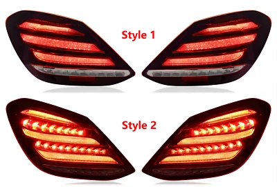 Mercedes Benz Clase C W205 15-21 modificado Maybach montaje luz trasera intermitente Foto 1 de 4