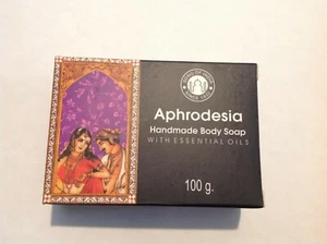 SONG OF INDIA HERBAL HANDMADE BODY SOAP 100 GRAM BAR - APHRODESIA - Picture 1 of 3