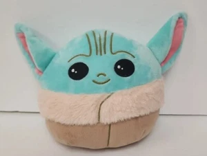 Star Wars Baby Yoda Plush Disney 7" Tall 12" Wide EXCELLENT USED CONDITION - Picture 1 of 11