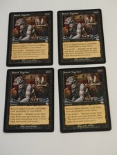 4X MTG Stitch Together Judgment Magic The Gathering 2 Light - 2 Moderate Play