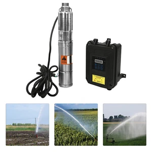 3" Solar Pump Submersible Pump Bore Deep Well Water Pump & MPPT Controller DC24V - Picture 1 of 11