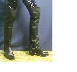 Made to order  28¨tall boots  shaft with square toe,harness, 