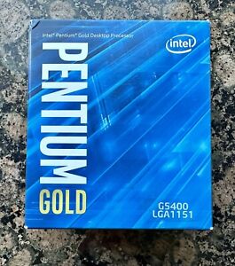 Intel Pentium Gold Dual Core Processor G5400 3.70 SR3X9