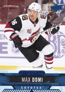 MAX DOMI 2017-18 17-18 UPPER DECK 1 OVERTIME BLUE #21 ARIZONA - Picture 1 of 1