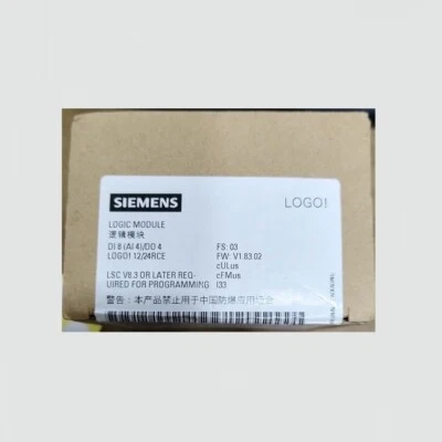 ▀▄▀ SIEMENS LOGO V8 12 24 RCE v1.83.02  6ED1052-1MD08-0BA1 - 6ED1 052-1MD08-0BA1 - Imagen 1 de 2