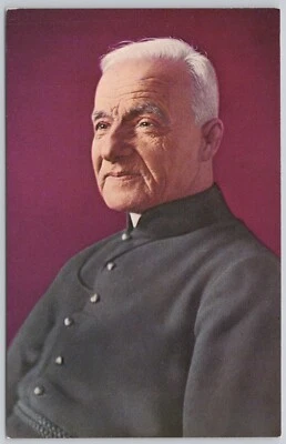 Brother Andre Montreal Quebec Religious Postcard Founder of St Joseph Oratory - Image 1 of 2