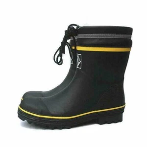 Mens Steel Toe Safety Rain Boot Anti-puncture Waterproof Rubber Work Shoes MOON - Picture 1 of 9