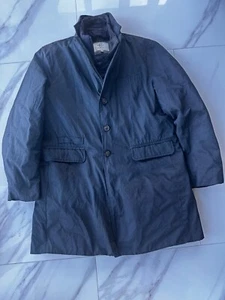cerruti 1881 Coat cotton down blue large 52 - Picture 1 of 9