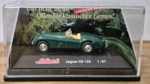 Schuco Jaguar XK 120 grün 1:87 in OVP - Bild 1 von 1