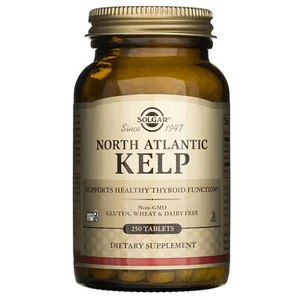 Solgar Nordatlantik Kelp (Jod) 200 mcg - 250 Tabletten - Bild 1 von 7