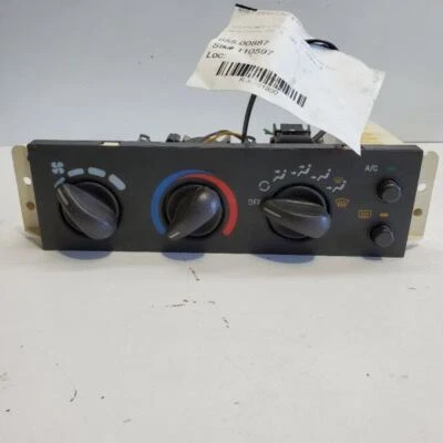 00-02, Chevrolet Cavalier, control de temperatura sin CA sin descongelación trasera, PN-0935061 Foto 1 de 4