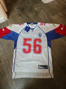 Vtg nwt Reebok shawn merriman #56 2007 Pro Bowl san diego chargers afc jersey m - Picture 1 of 4