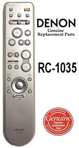 New Genuine DENON RC-1035 Remote Control CD Receiver S-81DAB RCD-S81 RCD-S8 S-81 - Picture 1 of 3