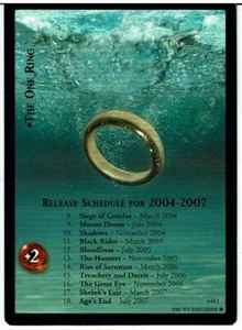 Herr der Ringe TCG PROMO 4M1 THE ONE RING lp - Bild 1 von 1