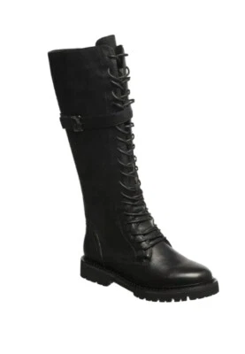 Botas altas para mujer Antelope de cuero con cordones talla US 5,5 EUR 36 NUEVAS EN CAJA Foto 1 de 4