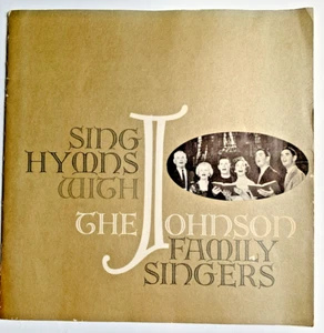 Libro de canciones de colección 1959 The Johnson Family Singers Gospel Sing Hymns letra de música - Imagen 1 de 22