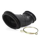 Motorcycle Spare Parts Black Rubber Air Filter Connector Adapter Fits For Cg125