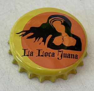 BOTTLE CAP TAPPI BEER BIERE KRONKORKEN CHAPA BIRRA CERVEZA LA LOCA JUANA-2.SPAIN - Imagen 1 de 3